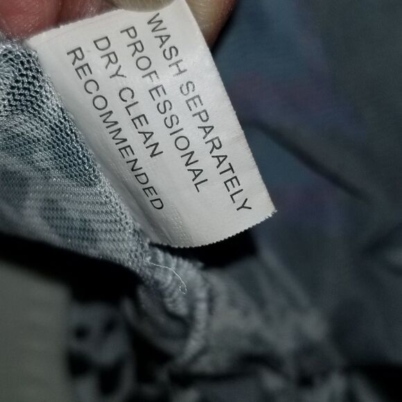 Mesh top black body suit with snap bottom - Picture 12 of 15